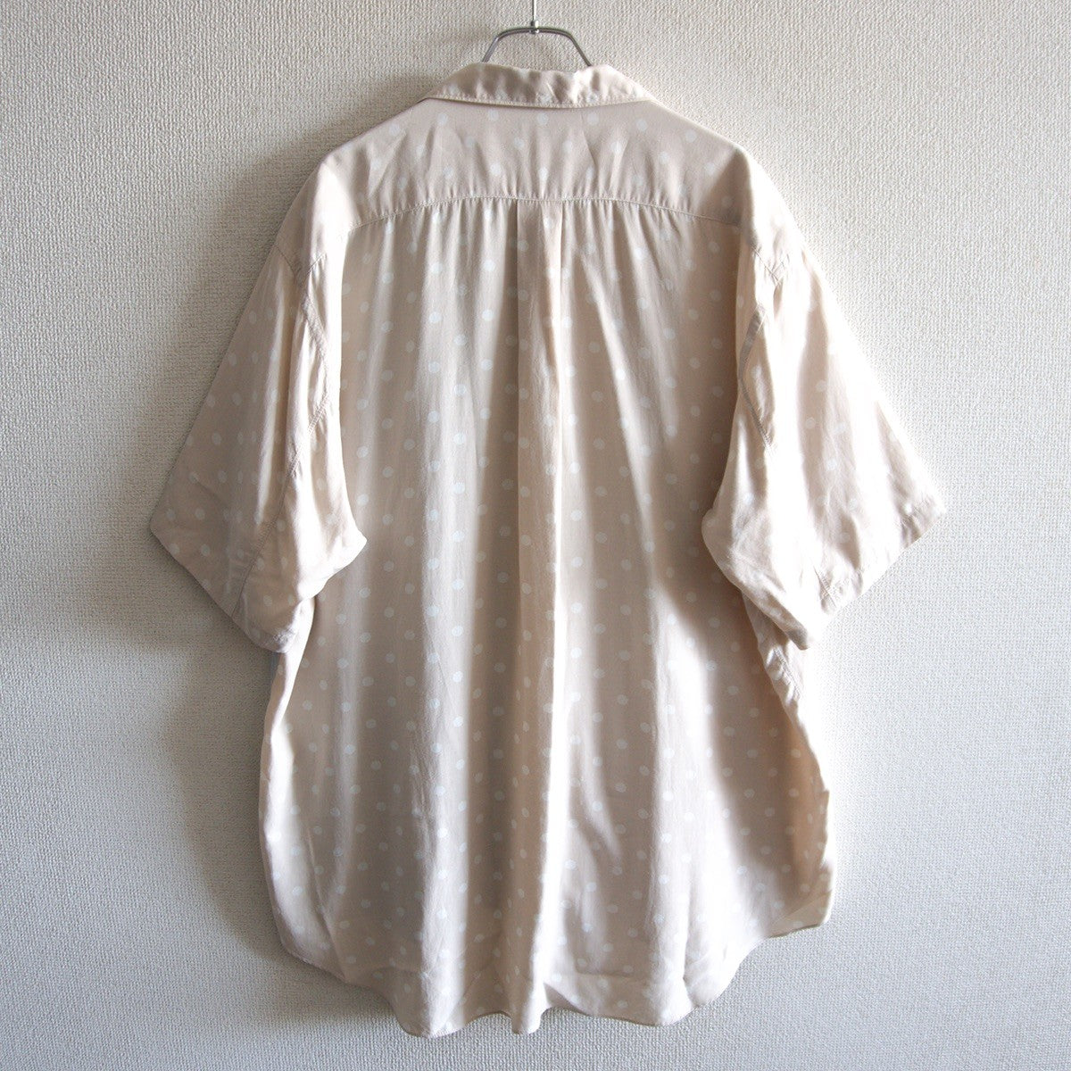 COMME des GARCONS HOMME 90s Archive Rayon Silk Shirt Size XL