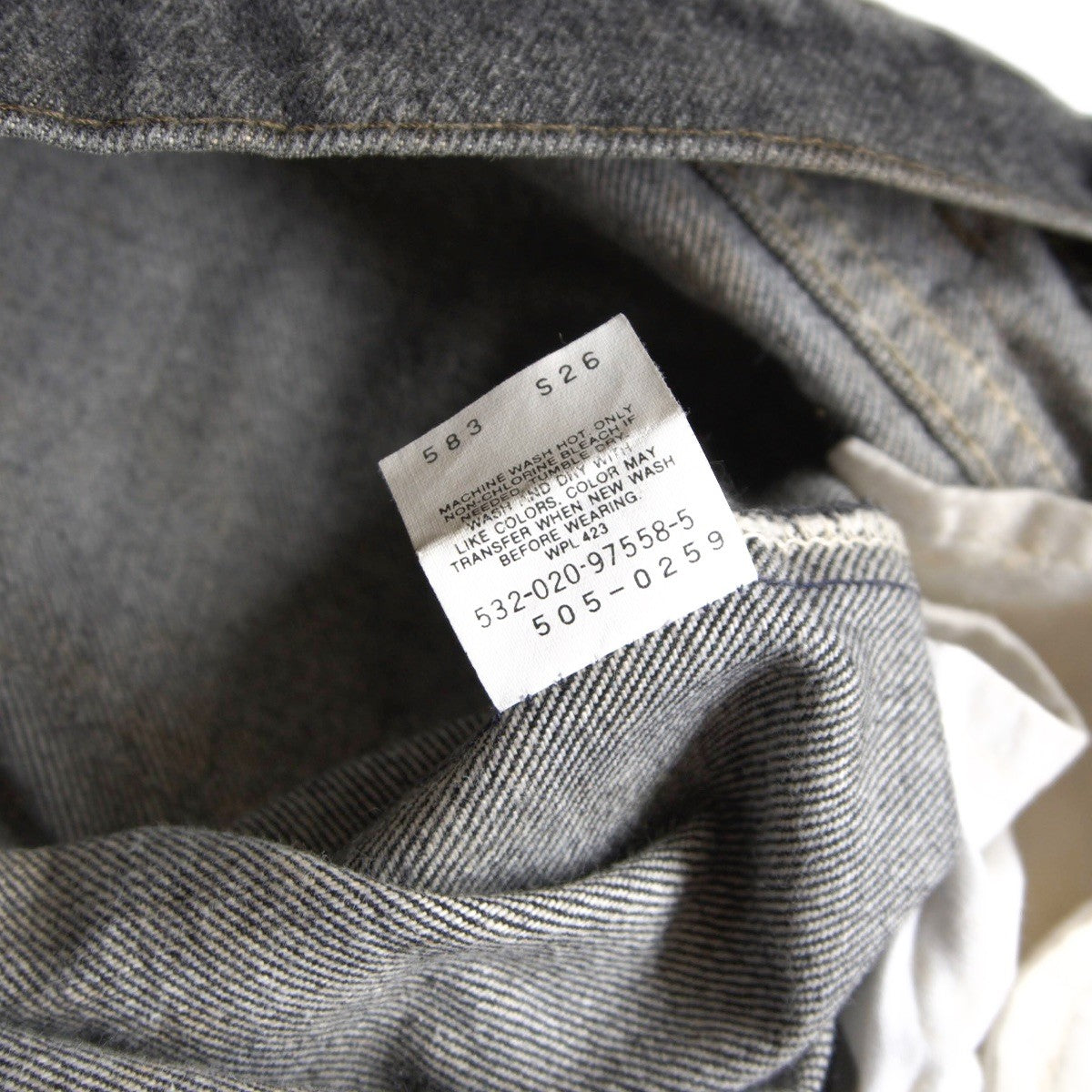 Levi's 80s Black 505s Denim Pants Size 36×34