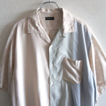 COMME des GARCONS HOMME 90s Archive Rayon Silk Shirt Size XL