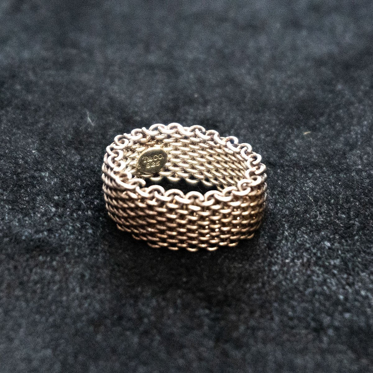 TIFFANY Somerset Silver 925 Ring Size ONE SIZE