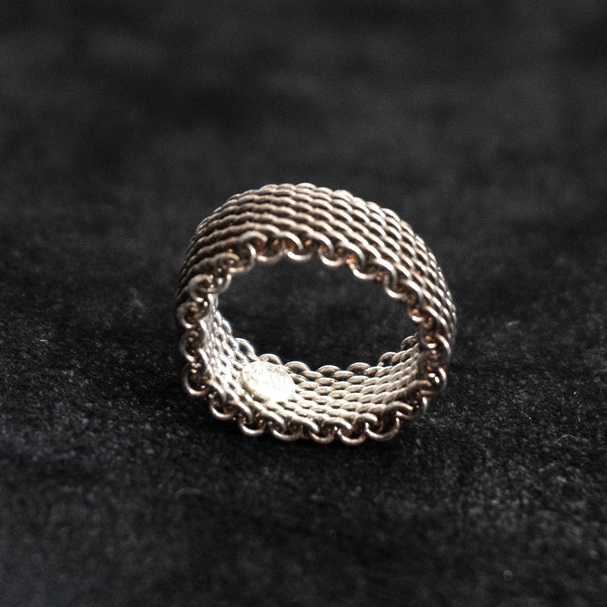 TIFFANY Somerset Silver 925 Ring Size ONE SIZE
