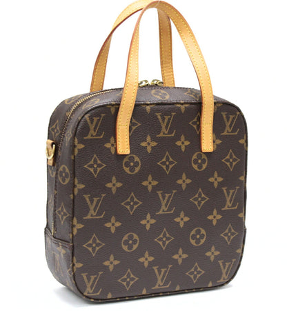LOUIS VUITTON Spontini 2WAY Monogram Bag Brown Size ONE SIZE