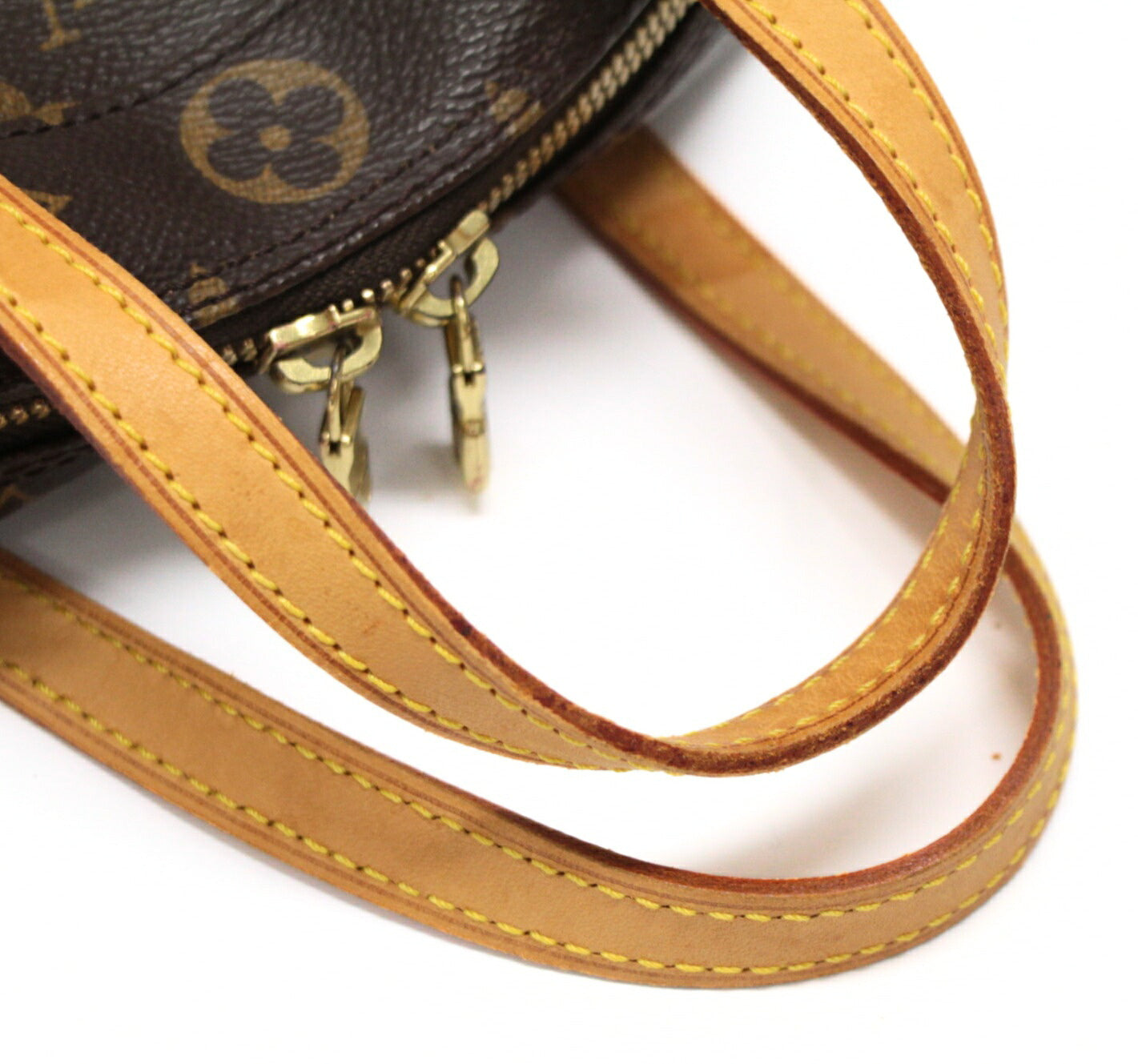 LOUIS VUITTON Spontini 2WAY Monogram Bag Brown Size ONE SIZE