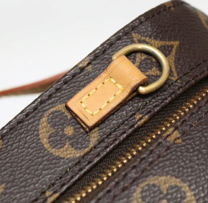 LOUIS VUITTON Spontini 2WAY Monogram Bag Brown Size ONE SIZE
