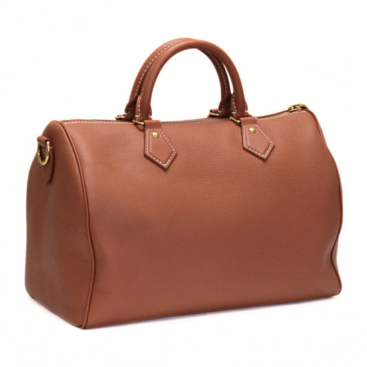 LOUIS VUITTON Speedy Soft 30 Low Bag Cognac Size ONE SIZE