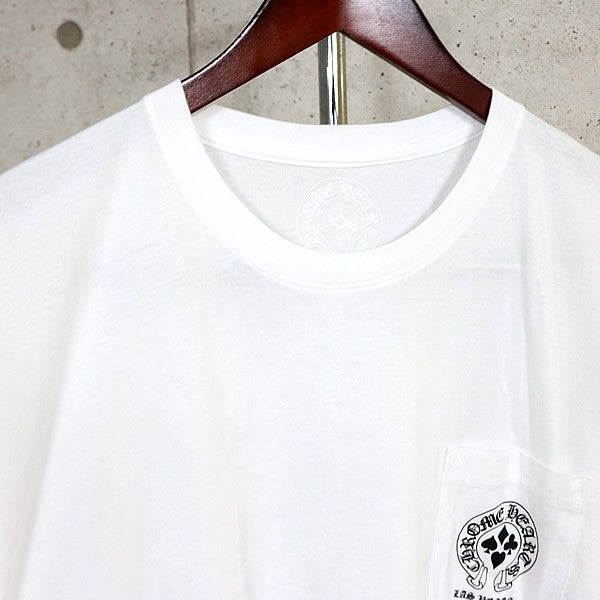 CHROME HEARTS Las Vegas Exclusive T-Shirt White Size XXL