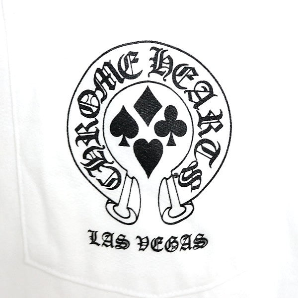 CHROME HEARTS Las Vegas Exclusive T-Shirt White Size XXL