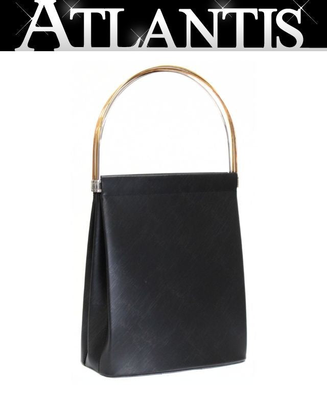 Cartier Trinity Small Leather Handbag Black Size ONE SIZE