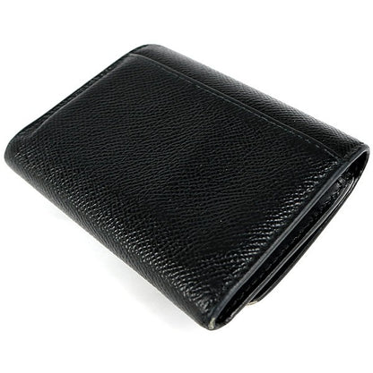Maison Margiela Tri-fold Leather Wallet Black Size ONE SIZE