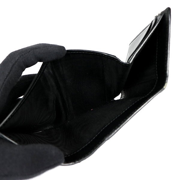 Maison Margiela Tri-fold Leather Wallet Black Size ONE SIZE