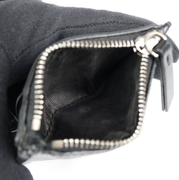 Maison Margiela Tri-fold Leather Wallet Black Size ONE SIZE