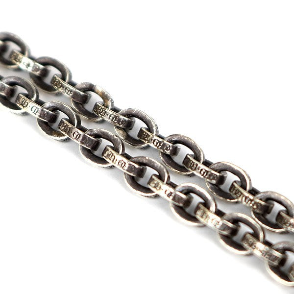 CHROME HEARTS Paper Chain 8 Silver Bracelet Size ONE SIZE