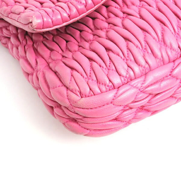 miumiu Matelasse Nappa Crystal Shoulder Bag Size ONE SIZE
