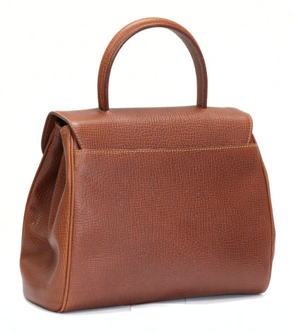 LOEWE Vintage 2-Way Leather Bag Brown Size ONE SIZE