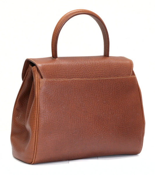 LOEWE Vintage 2-Way Leather Bag Brown Size ONE SIZE