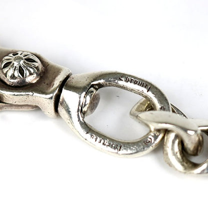 CHROME HEARTS Classic Long Keychain Silver 925 Wallet Size ONE SIZE