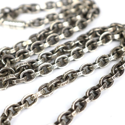 CHROME HEARTS Paperchain Necklace Silver 925 Size ONE SIZE