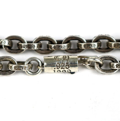 CHROME HEARTS Paperchain Necklace Silver 925 Size ONE SIZE