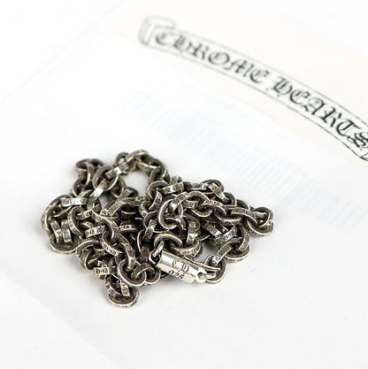 CHROME HEARTS Paperchain Necklace Silver 925 Size ONE SIZE