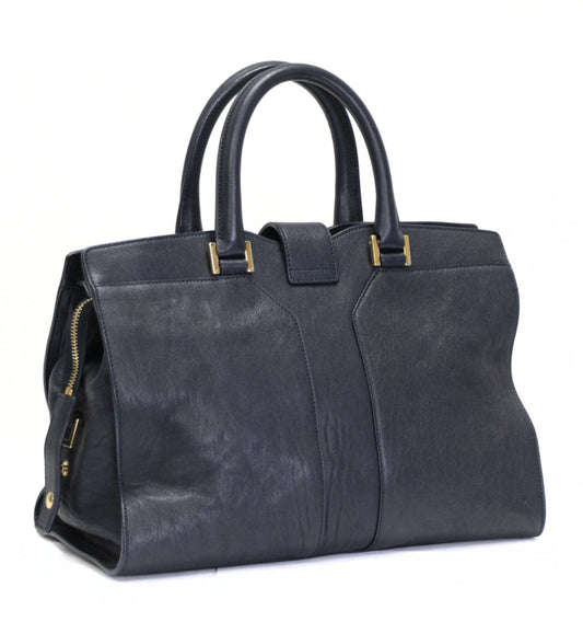 SAINT LAURENT PARIS Cabas Mick Mini Bag Navy Size ONE SIZE