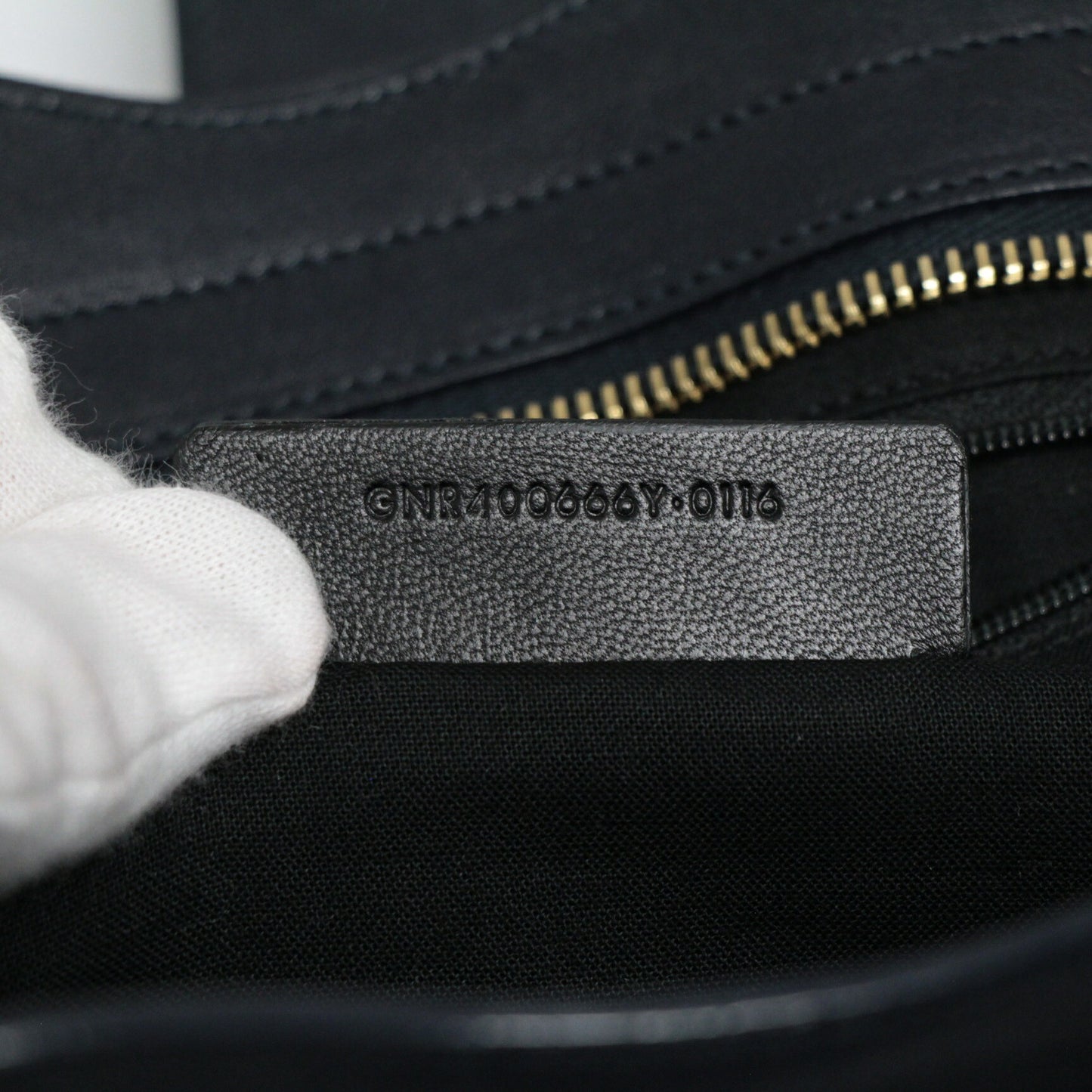 SAINT LAURENT PARIS Cabas Mick Mini Bag Navy Size ONE SIZE
