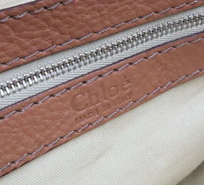Chloe Paddington Leather Brown G-Hardware Handbag Size ONE SIZE