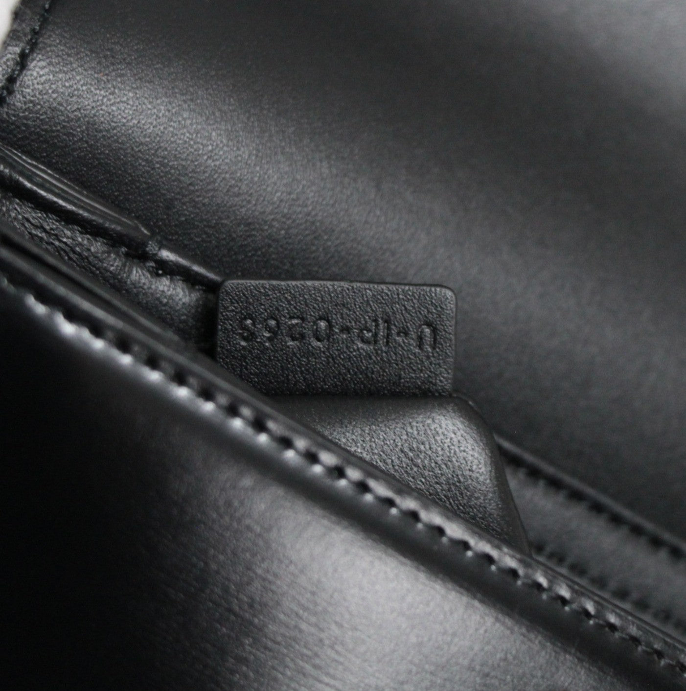 CELINE Teen Triomphe Glossy Calfskin Bag Black Size ONE SIZE