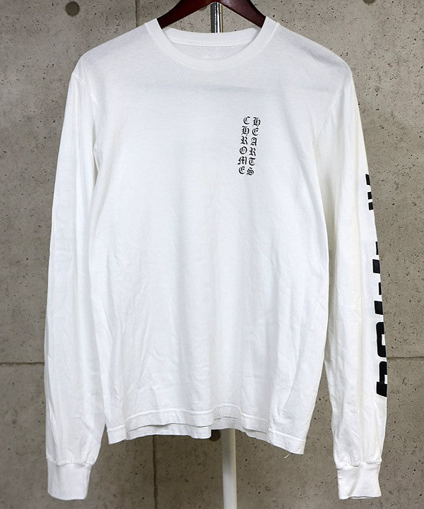 CHROME HEARTS Tokyo Limited Long Sleeve Shirt White Size M