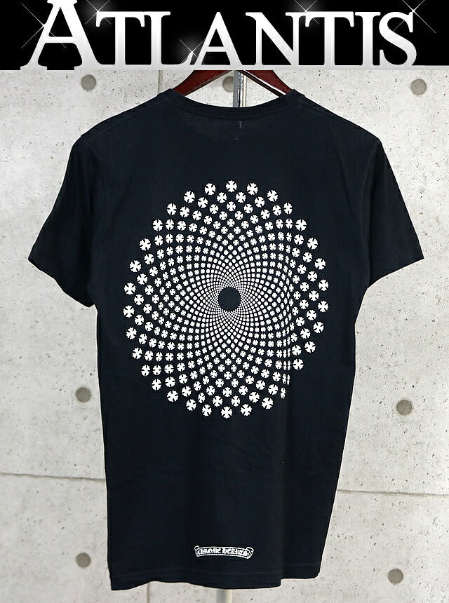 CHROME HEARTS CH Plus Circle Logo T-Shirt Black Size M