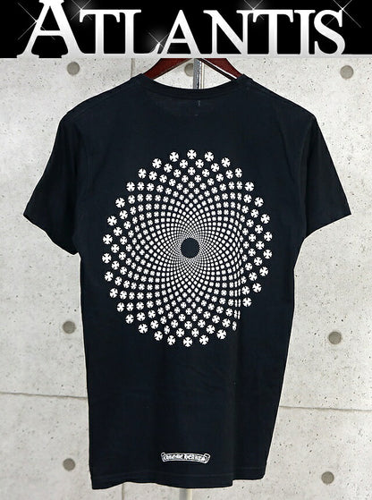 CHROME HEARTS CH Plus Circle Logo T-Shirt Black Size M