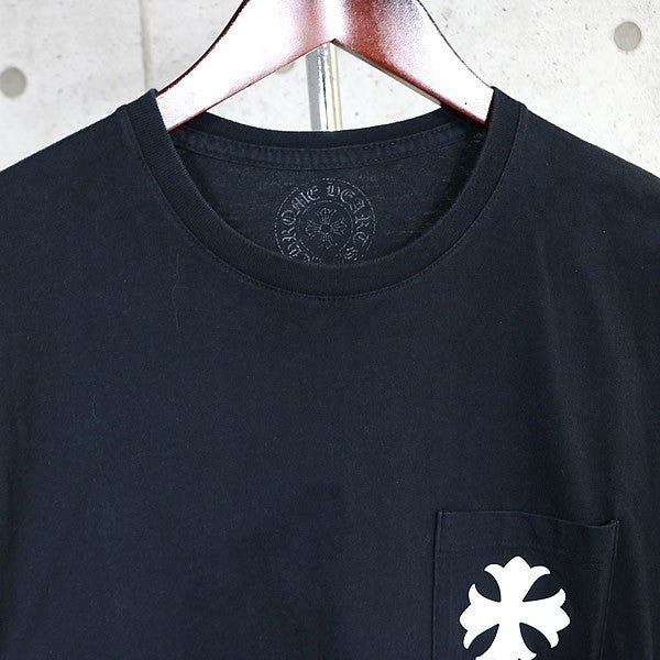 CHROME HEARTS CH Plus Circle Logo T-Shirt Black Size M