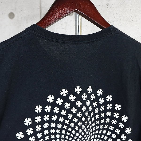 CHROME HEARTS CH Plus Circle Logo T-Shirt Black Size M