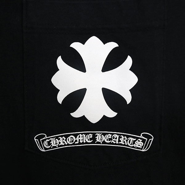 CHROME HEARTS CH Plus Circle Logo T-Shirt Black Size M