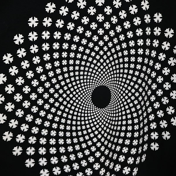 CHROME HEARTS CH Plus Circle Logo T-Shirt Black Size M