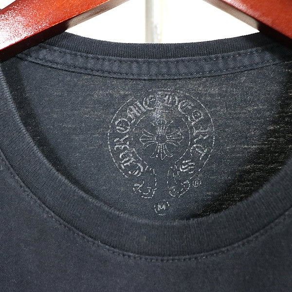 CHROME HEARTS CH Plus Circle Logo T-Shirt Black Size M