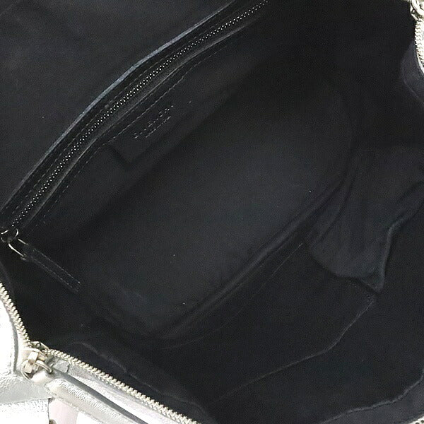 GUCCI GG Canvas Handbag Brown Size ONE SIZE