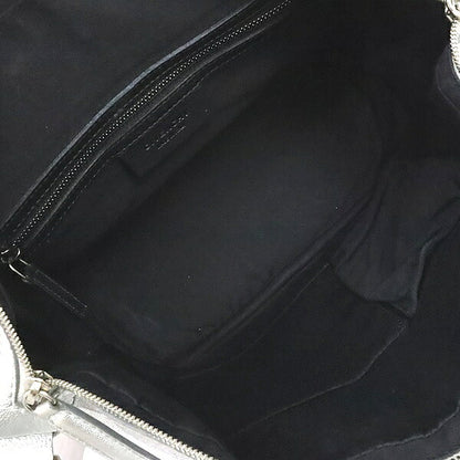 GUCCI GG Canvas Handbag Brown Size ONE SIZE
