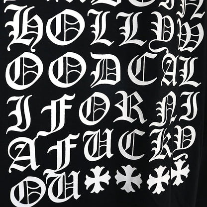 CHROME HEARTS Old CH+ Horseshoe Logo T-Shirt Black Size XL
