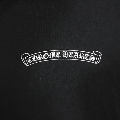 CHROME HEARTS CH Plus Scroll Label T-Shirt Black Size M