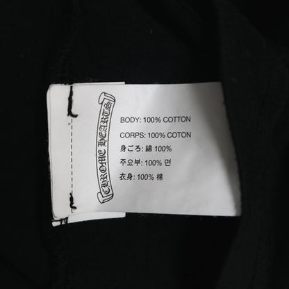CHROME HEARTS CH Plus Scroll Label T-Shirt Black Size M