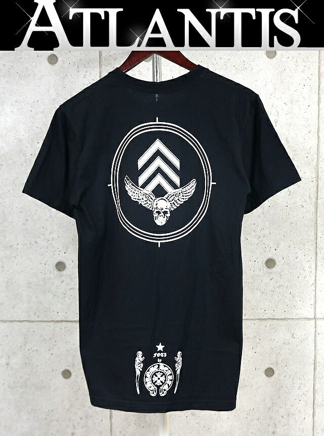 CHROME HEARTS Foti Horseshoe Print T-Shirt Black Size M