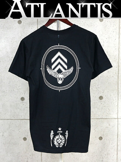 CHROME HEARTS Foti Horseshoe Print T-Shirt Black Size M