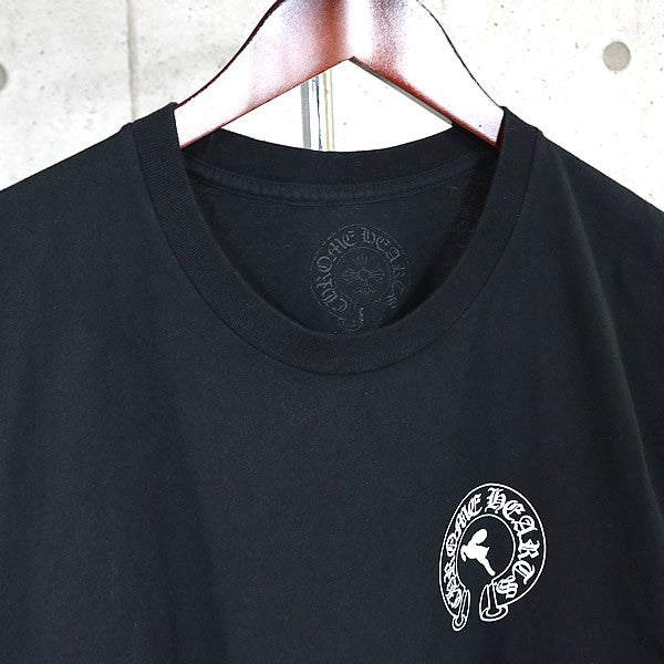 CHROME HEARTS Foti Horseshoe Print T-Shirt Black Size M