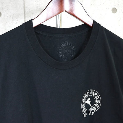CHROME HEARTS Foti Horseshoe Print T-Shirt Black Size M