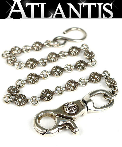 CHROME HEARTS Old #1 Cross Ball Wallet Chain Size ONE SIZE