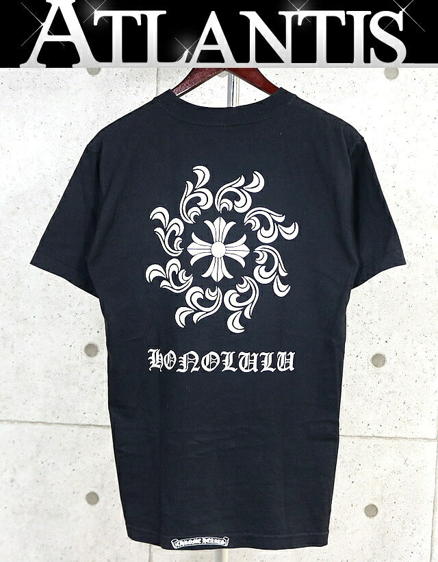 CHROME HEARTS Honolulu Pocket T-Shirt Black Size M