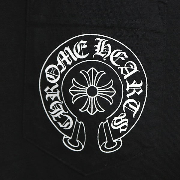 CHROME HEARTS Honolulu Pocket T-Shirt Black Size M