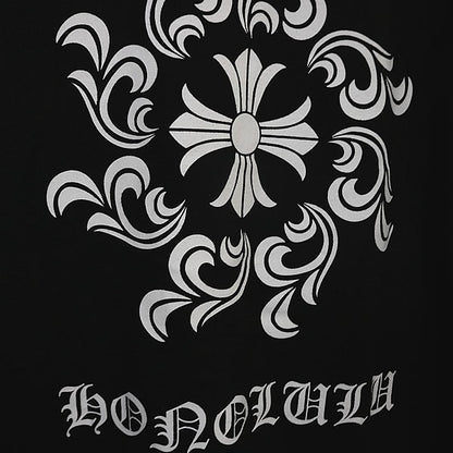 CHROME HEARTS Honolulu Pocket T-Shirt Black Size M