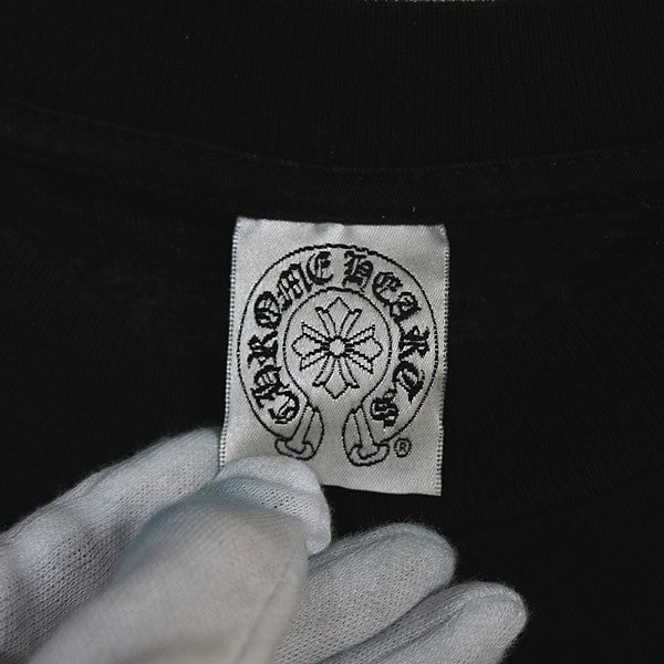 CHROME HEARTS Honolulu Pocket T-Shirt Black Size M