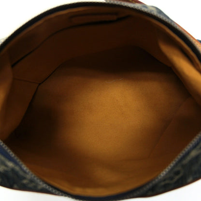 LOUIS VUITTON Monogram Denim Baggy PM Shoulder Bag Blue